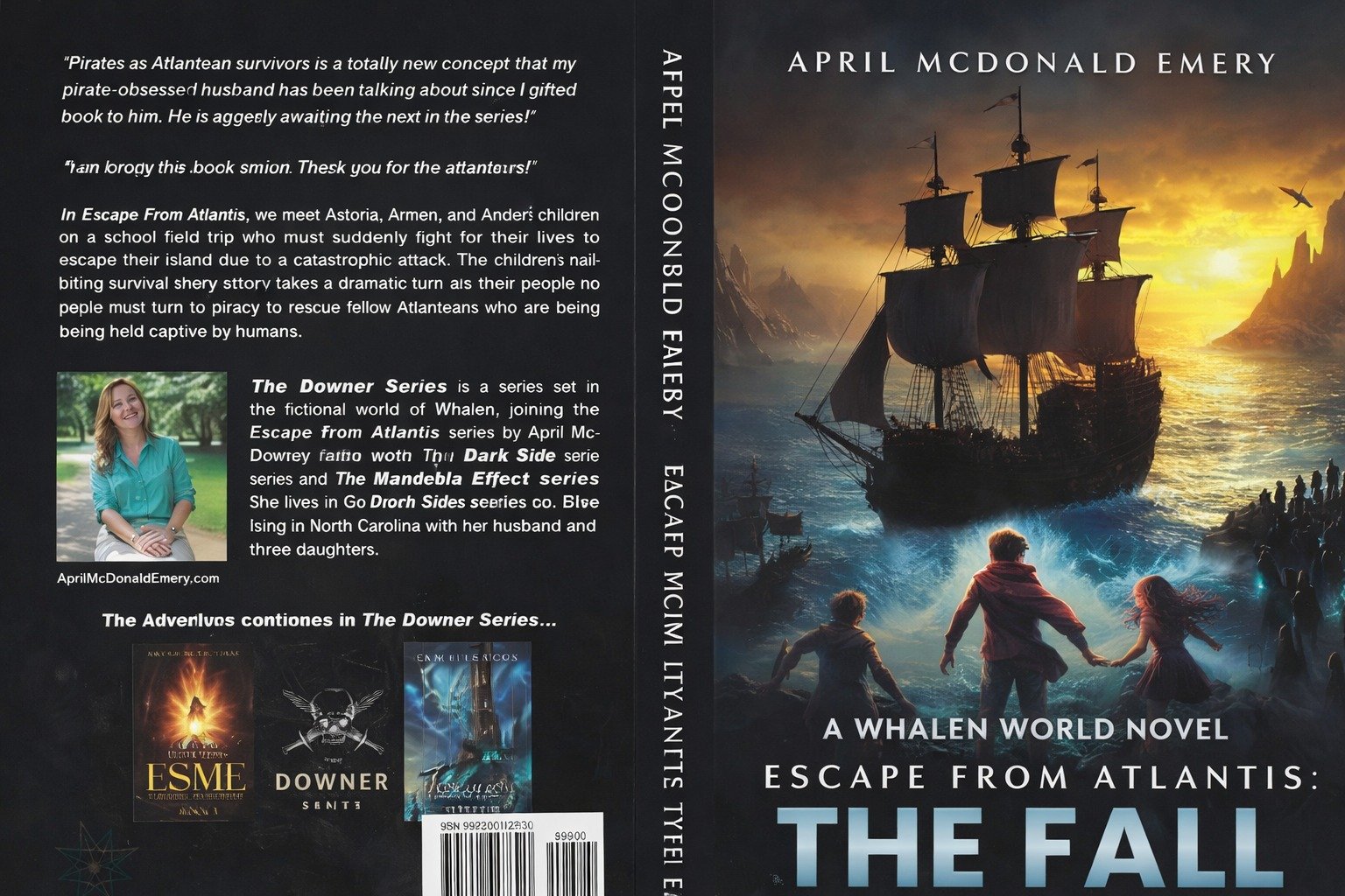 Escape from Atlantis book cover